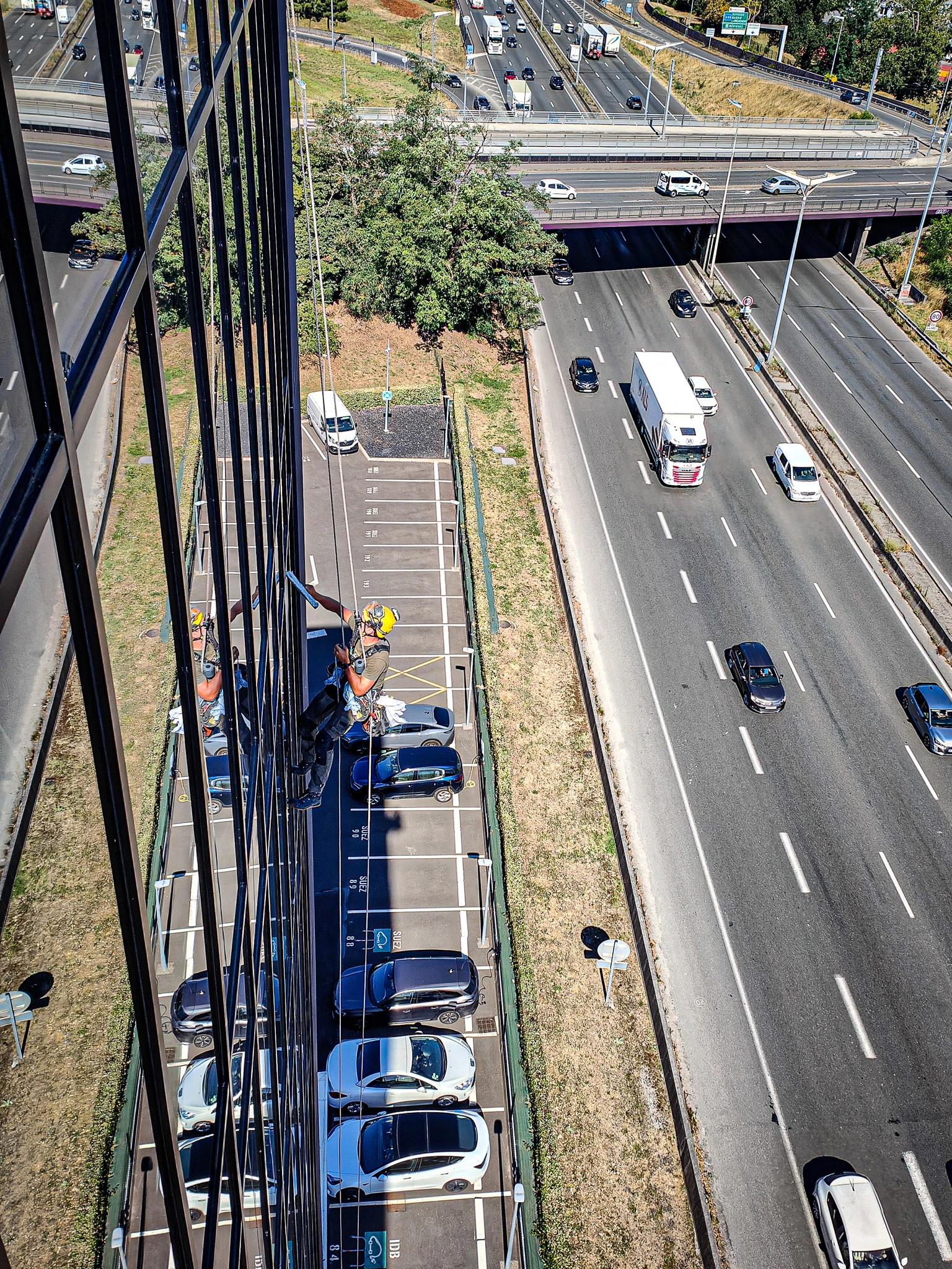 Intervention de cordistes MS Access pour vue dégagée chez BOR ROCADE à Villenave-d'Ornon (bâtiment) – 5